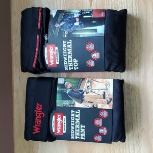 Wrangler Mens 2XL Long Underwear Thermal Top & Pants